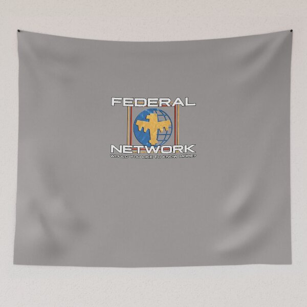 Item preview, FEDERAL-NETWORK-LOGO-INSPIRED-BY-STARSHIP-TROOPERS-CLASSIC-T-SHIRT designed and sold by OskarMarquard.