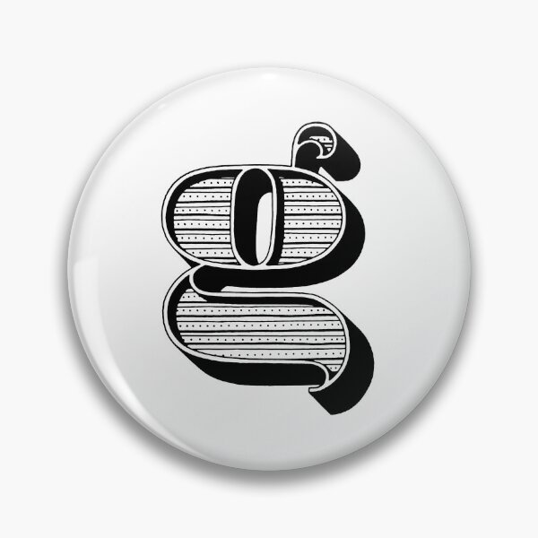 Item preview, Lowercase letter g designed and sold by Marta Ambrosetti.