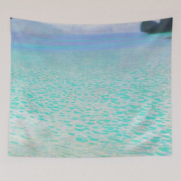 Item preview, On Lake Attersee by Gustav Klimt is  designed and sold by VenusArt7.