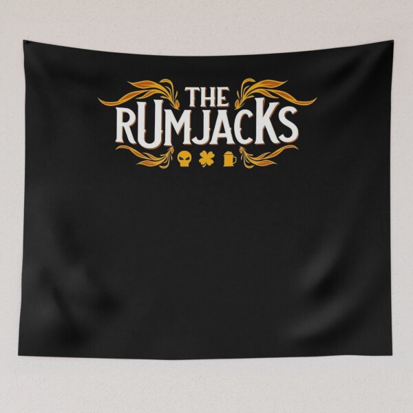 Item preview, best selling folk tour logo punk the rumjacks band designed and sold by ZACHARYNELSO.