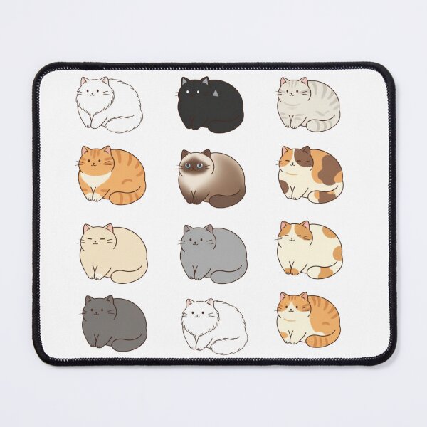 Item preview, Cute Cat Gallery of Whiskered Friends designed and sold by 0606PM.