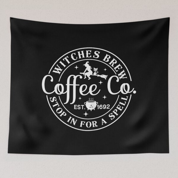 Item preview, Halloween Witch Motif - Witches Brew Coffee &amp; Co 		 designed and sold by bmgnbory94.