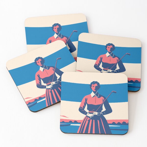 Item preview, Woman Golf Golfing Play Art Serene Natural Colors designed and sold by ART ATTACK ZONE.