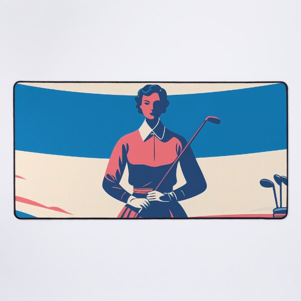 Item preview, Woman Golf Golfing Play Art Serene Natural Colors designed and sold by ART ATTACK ZONE.