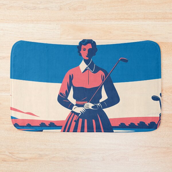 Item preview, Woman Golf Golfing Play Art Serene Natural Colors designed and sold by ART ATTACK ZONE.