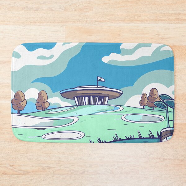 Item preview, Surreal Golf Golfing Play Art Serene Natural Colors designed and sold by ART ATTACK ZONE.