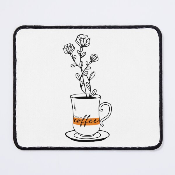 Item preview, Organic Coffee And Flowers designed and sold by xwrcyngympl53.