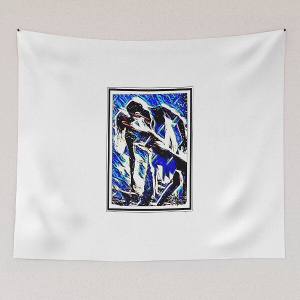 Item preview, Lovers In The Rain Pt 2. WallsOfFame Digital Painting designed and sold by WallsOfFameAust.