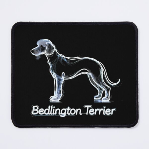 Aperçu de l'œuvre Néon Bedlington Terrier créée et vendue par forget45studio.