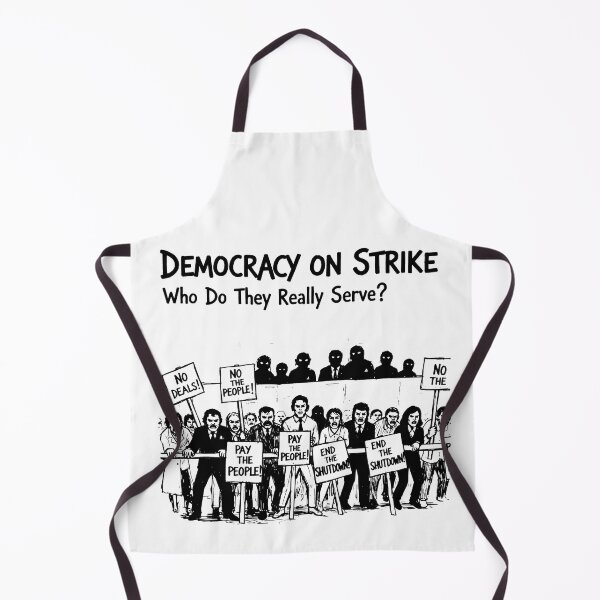 Item preview, Black and White Civil Unrest with Bold Protest Signs designed and sold by SplashTastic.