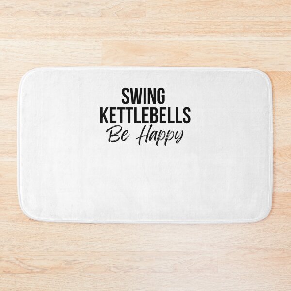 Item preview, Cute kettlebell workout fitness swing kettlebells be happy designed and sold by snowry.