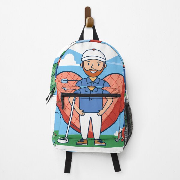 Item preview, Cartoon Golf Golfing Play Art Serene Natural Colors designed and sold by ART ATTACK ZONE.