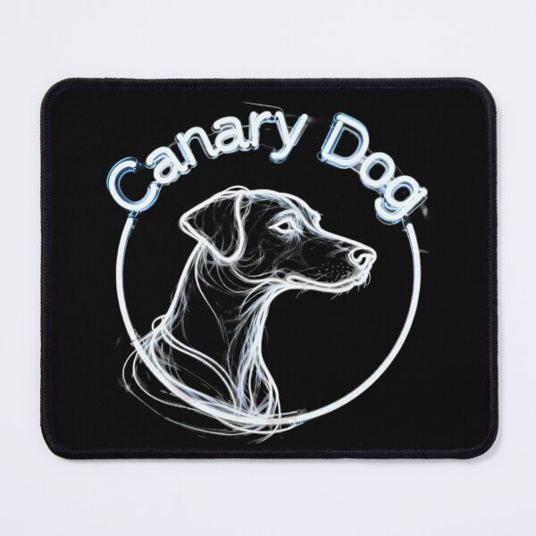 Item preview, Circle Neon Lamp Canary Dog designed and sold by forget45studio.