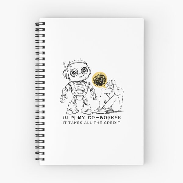 Item preview, AI Is My Co-Worker Design designed and sold by NxtGenDesigns.
