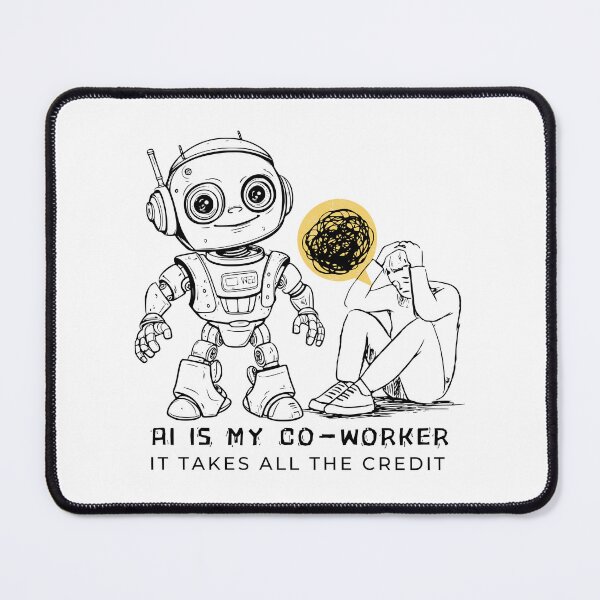 Item preview, AI Is My Co-Worker Design designed and sold by NxtGenDesigns.