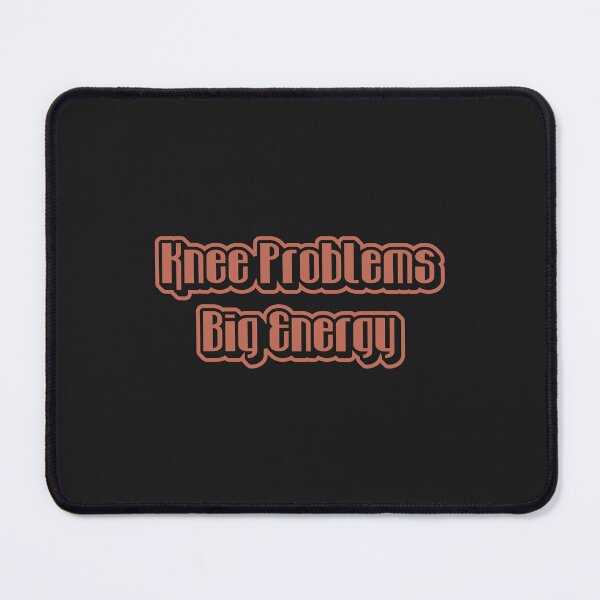 Item preview, Retro Bold Knee Problems Big Energy Typography designed and sold by trepiu.