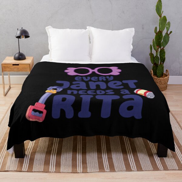Item preview, Every Janet Needs A Rita Magnet Cartoon lovers designed and sold by zcehwbyrvmg14.