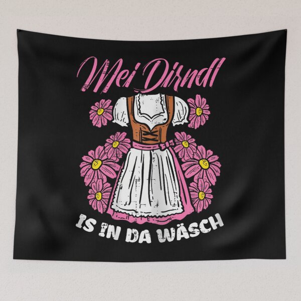 Item preview, Mei Dirndl In Da Wasch Oktoberfest Funny German 	 	 		 designed and sold by mutnuwxkdg67.