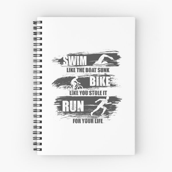 Item preview, Swim Like The Boat Sunk Bike Like You Stole It Run For Your Life	 designed and sold by durazucsfce54.