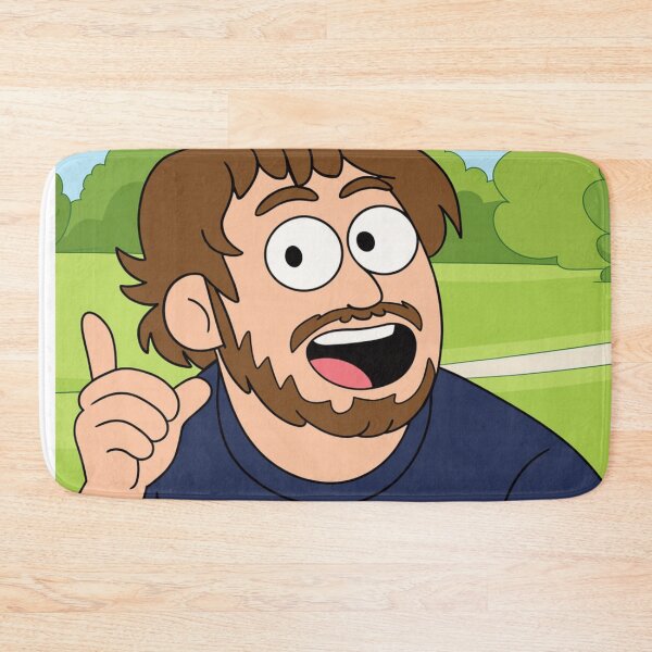 Item preview, Catfish Cartoon Meme Justin Illustration designed and sold by ForbiddenPrints.