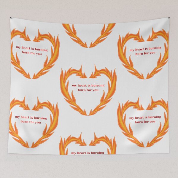 Item preview, My Heart is Burning , Burn for You ​ designed and sold by lumar23.