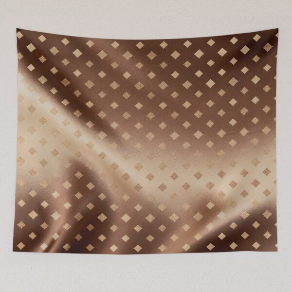 Item preview, Chocolate Beige Square Pattern designed and sold by Simplybe1.
