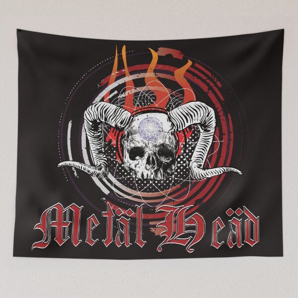 Item preview, Metal Head designed and sold by LinaWolfDesign.