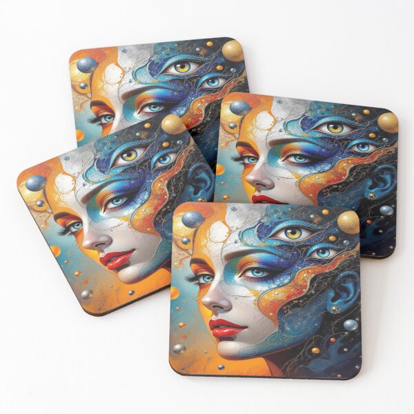Item preview, Cosmic Vision – More than a face, more than a feeling. Multieyes, Multilayers, Multiverse designed and sold by FotoworldEdel.