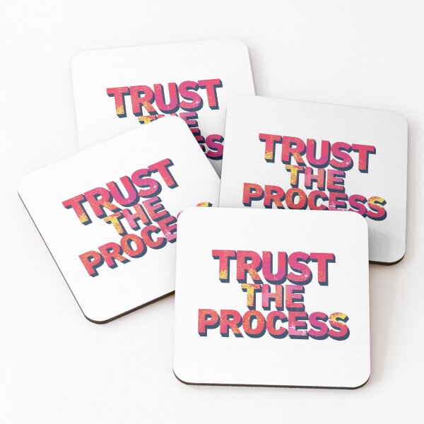 Item preview, Trust The Process - Distressed Grunge Graphic designed and sold by ZenPaths.