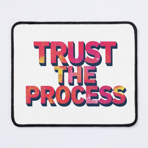 Item preview, Trust The Process - Distressed Grunge Graphic designed and sold by ZenPaths.
