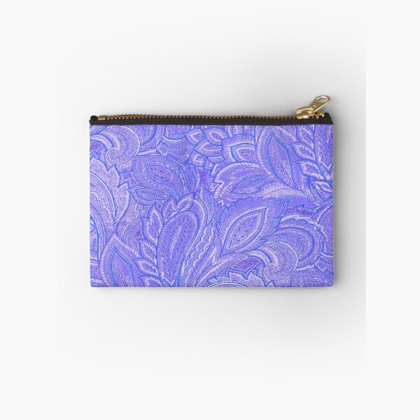 Item preview, periwinkle paisley designed and sold by cobblehill.