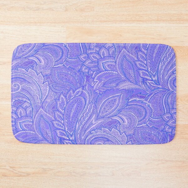 Item preview, periwinkle paisley designed and sold by cobblehill.