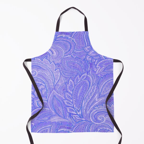 Item preview, periwinkle paisley designed and sold by cobblehill.