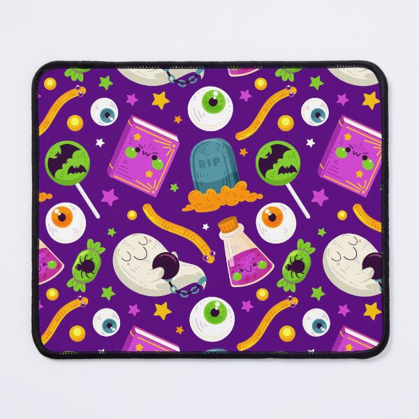 Item preview, Halloween Pattern with Cauldrons, Ghosts & Potion Bottles designed and sold by NicolaZhukov.
