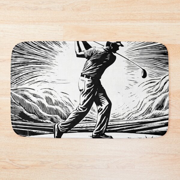 Item preview, Tattoo Golf Golfing Play Art Serene Natural Colors designed and sold by ART ATTACK ZONE.