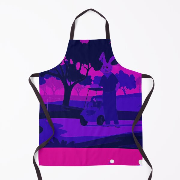 Item preview, Rabbit Golf Golfing Play Art Serene Natural Colors designed and sold by ART ATTACK ZONE.