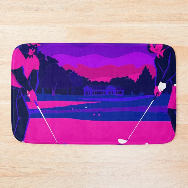 Item preview, Dog Golf Golfing Play Art Serene Natural Colors designed and sold by ART ATTACK ZONE.