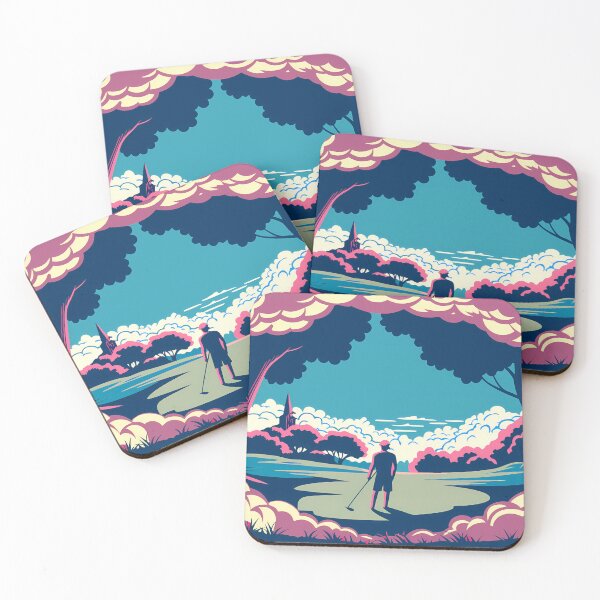 Item preview, Imagine Golf Golfing Play Art Serene Natural Colors designed and sold by ART ATTACK ZONE.
