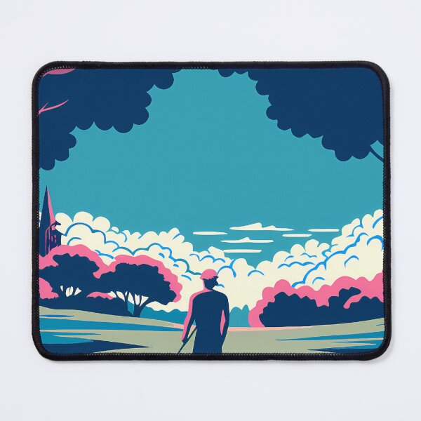 Item preview, Imagine Golf Golfing Play Art Serene Natural Colors designed and sold by ART ATTACK ZONE.