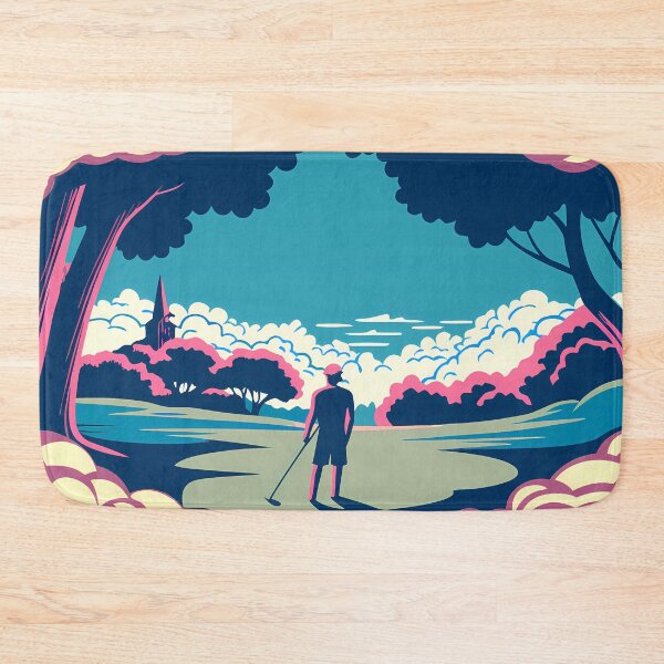 Item preview, Imagine Golf Golfing Play Art Serene Natural Colors designed and sold by ART ATTACK ZONE.