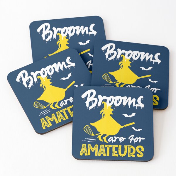 Item preview, Brooms Are For Amateurs Witches Ride Golf Halloween  designed and sold by PierceDoyled.