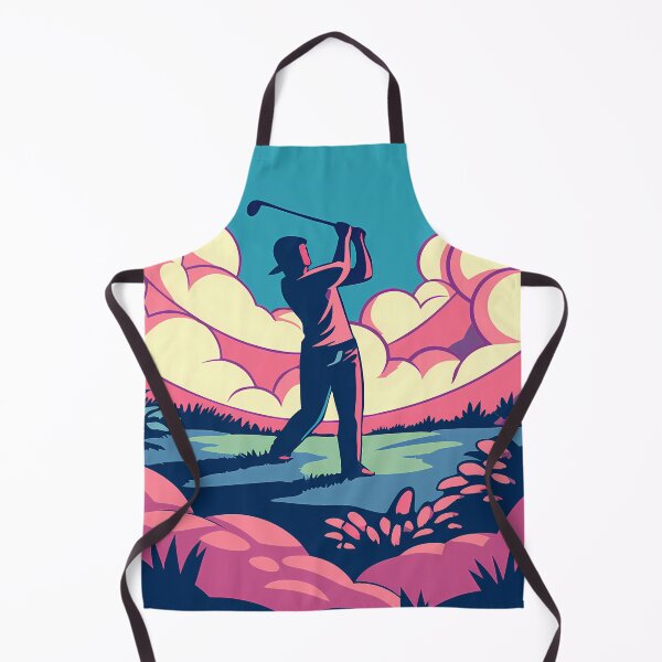 Item preview, Alone Golf Golfing Play Art Serene Natural Colors designed and sold by ART ATTACK ZONE.