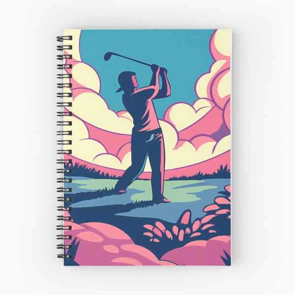 Item preview, Alone Golf Golfing Play Art Serene Natural Colors designed and sold by ART ATTACK ZONE.
