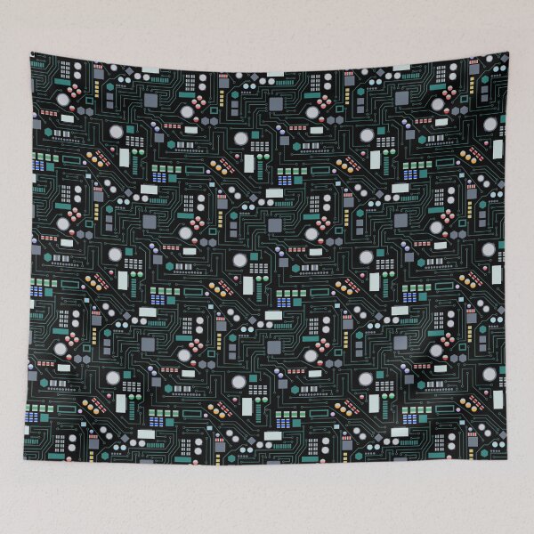 Item preview, Computer Circuit Board Pattern designed and sold by idovedesign.