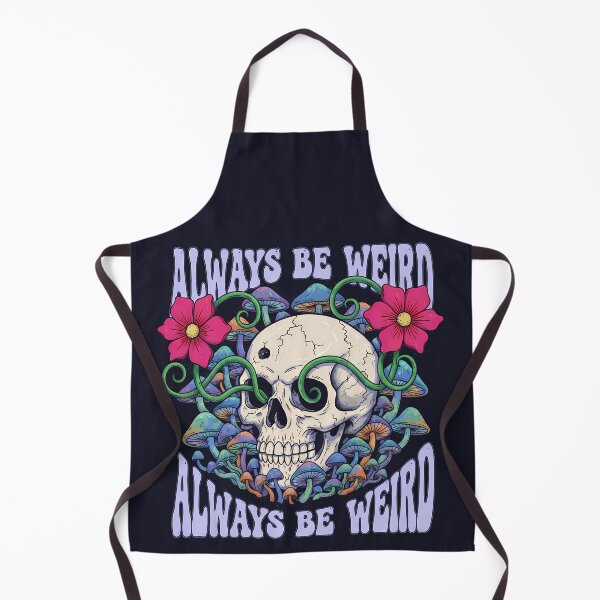Item preview, Psychedelic Skull - Always Be Weird designed and sold by Funny Vintage Stickers And T-Shirts.
