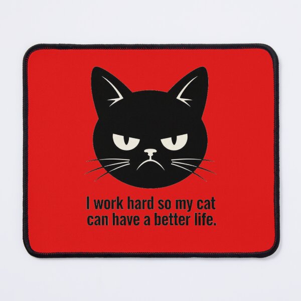 Item preview, angry and upset cat designed and sold by meshi7507.