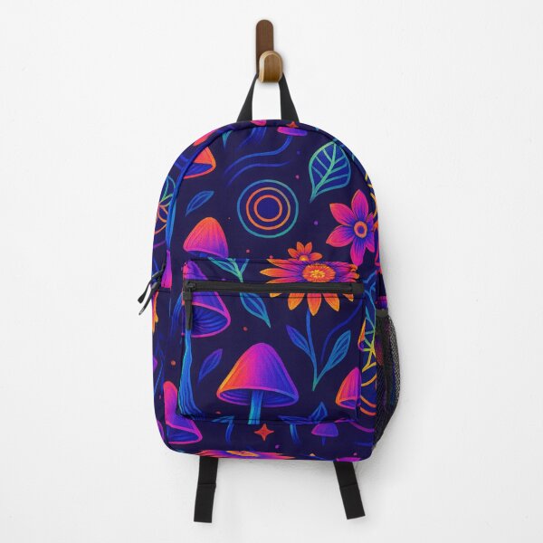 Item preview, Dreamspace Aura – Airy Neon Psychedelic Seamless Pattern designed and sold by getpressedshirt.