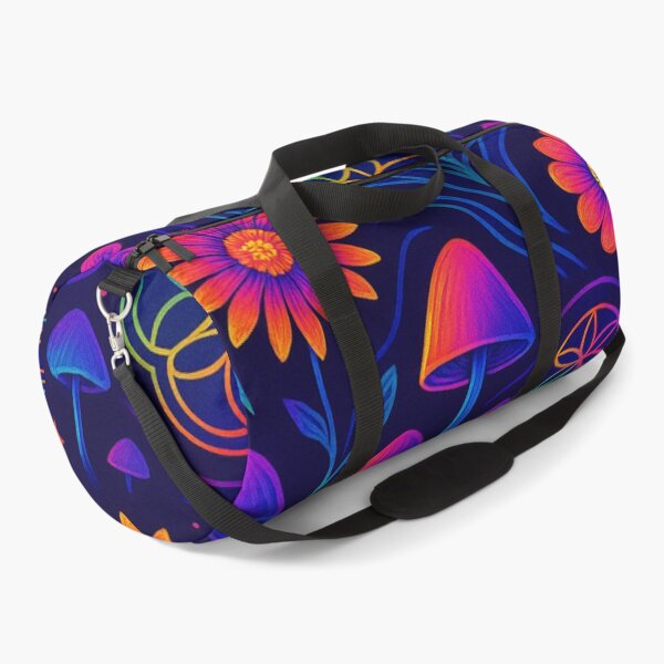 Item preview, Dreamspace Aura – Airy Neon Psychedelic Seamless Pattern designed and sold by getpressedshirt.