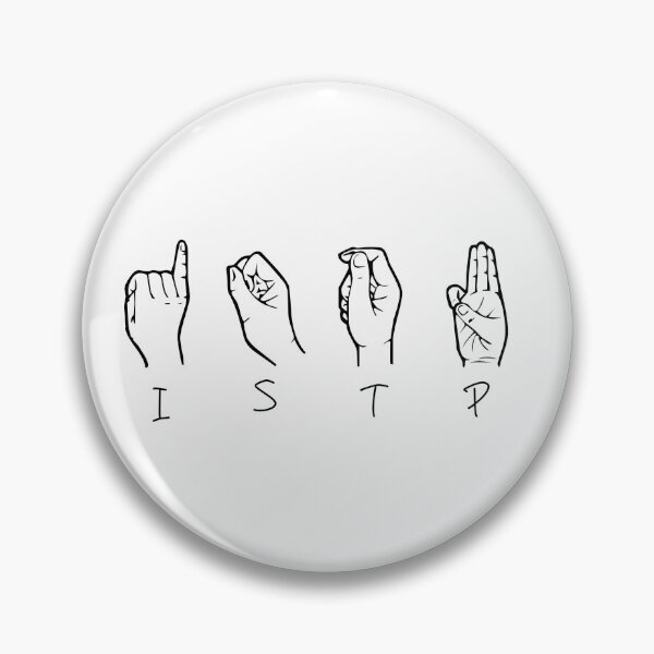 Item preview, ISTP sign language designed and sold by Girlmeetsjess.
