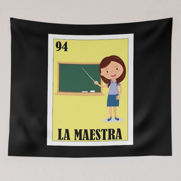 Item preview, Funny Mexican Design for Teachers - La Maestra 		 designed and sold by jimhulxn50.